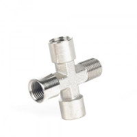 PATRIOT Переходник 1259/2 (крест 1/4&quot;MFFF), 830900015