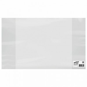 Обложка ПВХ для тетрадей и дневников, ЮНЛАНДИЯ, 120 мкм, 210х350 мм, штрих-код, 229306