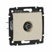 IEK VALENA мех. роз. TV СУ 1 мест. сл. кость (проходная, RG6, 14dB) 774331