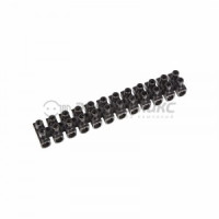 REXANT колодка винтовая (ЗВИ) 12 пар КВ-12 16А 12мм, &quot;п/п&quot; ЧЕРНЫЙ цена за шт (10!), 07-5012-2