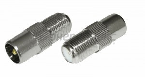 Переходник гн.F - шт. TV REXANT цена за шт (100!), 05-4303