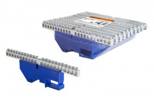 TDM Шина "N" нулевая с изолятором на DIN-рейку 6x9мм стойка бол. 22 групп никел. (10!) SQ0801-0332