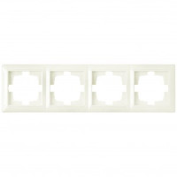 Bylectrica СТИЛЬ Рамка 4-х мест. беж., (ЮЛИГ.735212.217 беж.)