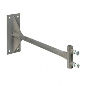 EKF PROxima Держатель мачты молниеприемника к стене, D=20мм, вынос 100мм, L= 530 lp-530-04007-sp