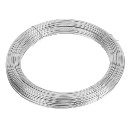 Проволока стальная 50 м, оцинкованная, термообработанная 1.2 мм Сибртех