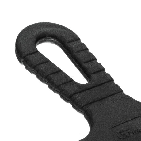 Шпатель из нержавеющей стали, 450 мм, зуб 6 х 6 мм, пластмассовая ручка Сибртех