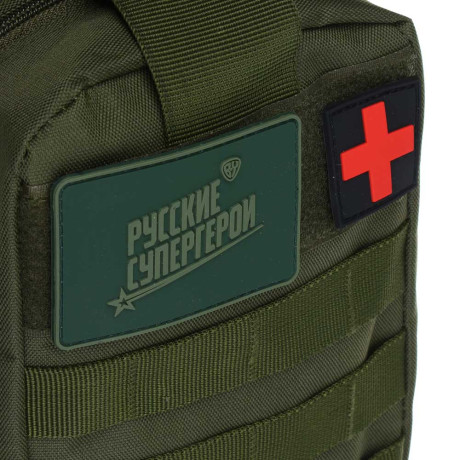 РУССО ТУРИСТО Сумка для аптечки, тактическая, 20x15x9см, полиэстер