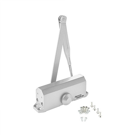 Доводчик Dorma-TS-77 EN2 Серебро (дверь до50кг, <90см) Германия   \12