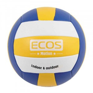 Мяч волейбольный ECOS MOTION VB103 (№5, 3-цвет., машин.сшивка, ПВХ) Ecos 998192