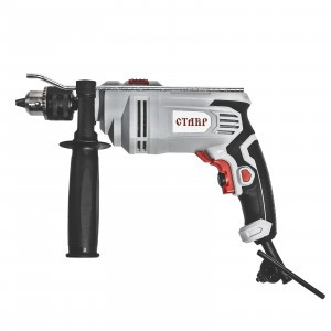 Ставр Дрель ударная ДУ-13/750БК реверс, 750Вт, 0-2800 об/мин, 0-44800 уд/мин, патрон быстрозажимн.
