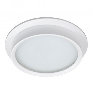 Feron cв-к встр. GX70 IP44 белый круг 140х46 DL704 51105