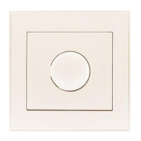 Lezard RAIN диммер СУ 500W крем, фильтр, предохранитель (корпус PC) 703-0303-117