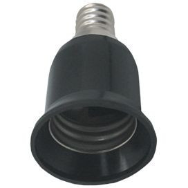 Ecola патрон-переходник с цоколя E14 на E27 Черный A4T17BEAY (12!)
