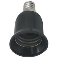 Ecola патрон-переходник с цоколя E14 на E27 Черный A4T17BEAY (12!)