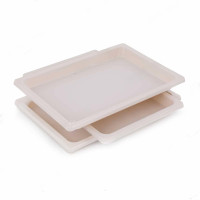 Набор подносов для замороженных пельменей 360 х 250 х 30 бежевый БШ8144
