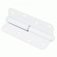 Петля накл Кунгур ПН1-110 белая левая б/ш (50) Штрих-код