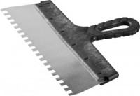 Шпатель ЗУБР &quot;МАСТЕР&quot; ФАСАДНЫЙ, нержавеющее полотно, 300мм, зуб 8х8мм