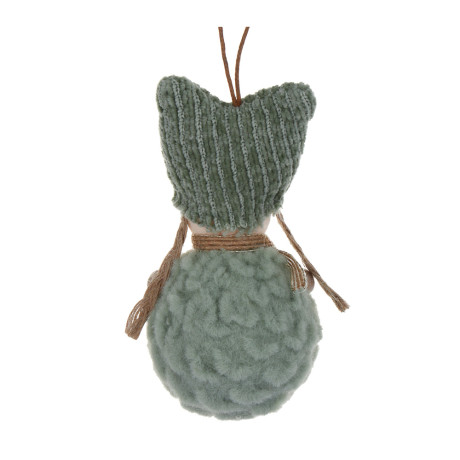 СНОУ БУМ Сувенир елочный Ангелочек 10 см, полиэстер, 2 вида