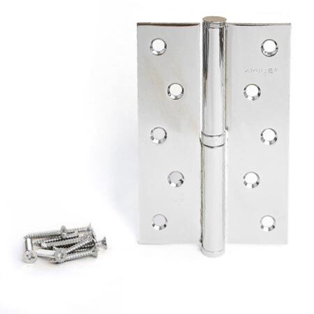 Петля Апекс 120*80 правая с Подшипником (хром)  \2 (100)