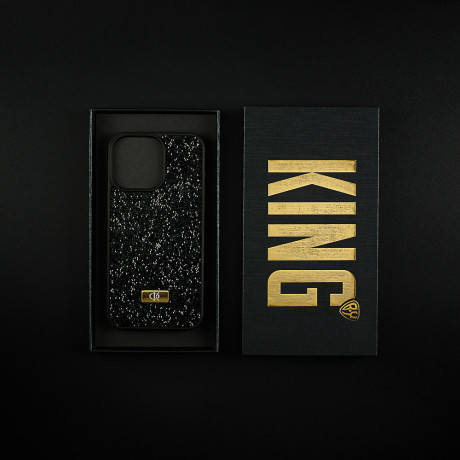 BY Ф.Киркоров Чехол КРИСТАЛЛЫ, для iPhone 15PRO MAX, материал TPU, чёрный