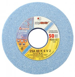 Круг заточной абразивный "Луга", 125х20х32мм, электрокорунд белый, зерно 60