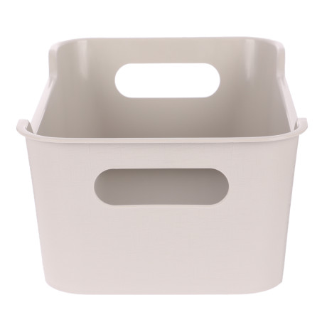 Корзинка универсальная "Mango" 4,1л. 290х180х105мм (светло-серый)