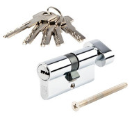 Личина Avers ZM-60-C-CR (хром) перфоключ с Вертушкой (материал ЦАМ)  \10 (100)