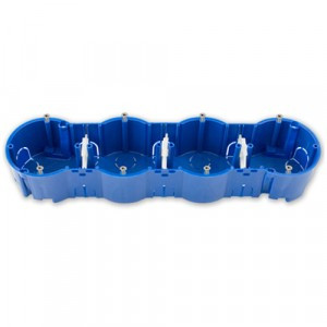 Bylectrica кор. уст. 4-х мест. с винтами для твердых стен СУ 278х66х47,4мм, армлен, КЕ-503 исп.1