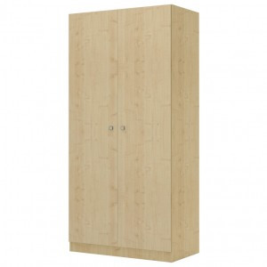 Шкаф двухсекционный Polini kids Simple, натуральный (мест 2)