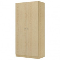 Шкаф двухсекционный Polini kids Simple, натуральный (мест 2)