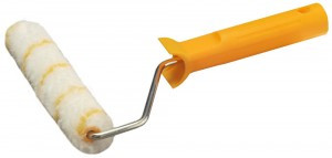 Мини-валик STAYER "MASTER" GIRPAINT ПОЛИАКРИЛ малярный в сборе, ворс 11мм, бюгель 6мм, 15х160мм