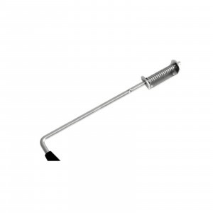 Засов Домарт пружинный110) 550мм мод.2 цинк d-13мм10)