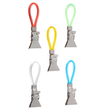 Держатели для полотенец тм VETTA, сталь Q195, ПВХ, нейлон, 5шт