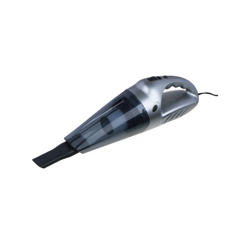 ЕРМАК Пылесос автомобильный 150Вт, 3 насадки, 3800Pa, серый