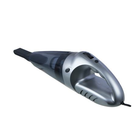 ЕРМАК Пылесос автомобильный 150Вт, 3 насадки, 3800Pa, серый