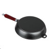 VETTA Сковорода чугун, d22х5см, деревянная ручка, индукция