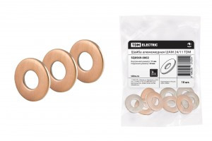 TDM Шайба ШАМ алюмомедные 24/11 (10!) SQ0569-0002