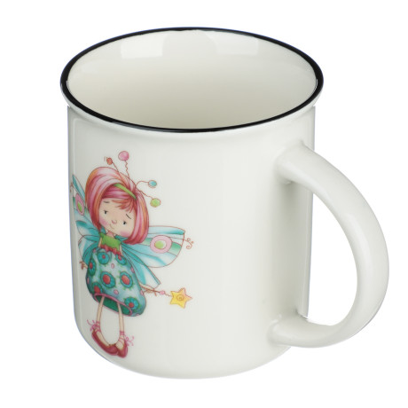 MILLIMI Кружка Принцессы, 310мл, фарфор, 4 дизайна