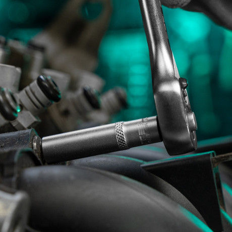 Набор торцевых головок с трещоткой, 1/4", 26 предметов Stels