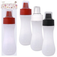 Бутыль д/соуса &quot;Сеточка&quot; 350мл, пластик (кратность 3!!!) 80-516 Мультидом