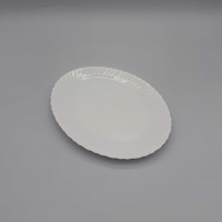 MILLIMI Бьянко Плюс Блюдо овальное 24см опаловое стекло