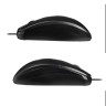 FORZA Компьютерная мышь проводная Silent, 1000DPI, бесшумный клик, длина провода 160см, чёрный