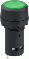 Navigator Кнопка NBI-B-09-G зеленая с подсветкой d22мм 230В NO+NC 82821