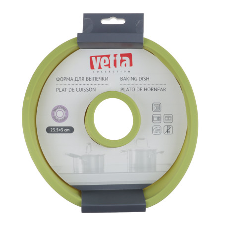 VETTA Форма силиконовая 23,5x3см, "Астра"