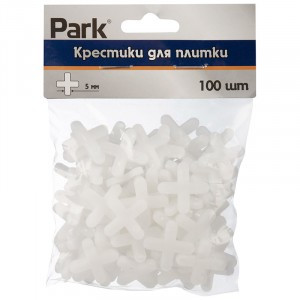 Park Крестики для плитки 100шт, 5мм (кратность 48!!!) 106540