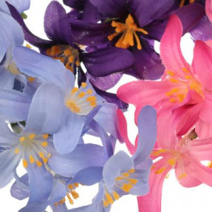 Цветок искусственный Гиацинт, пластик, 25см, 3 цвета