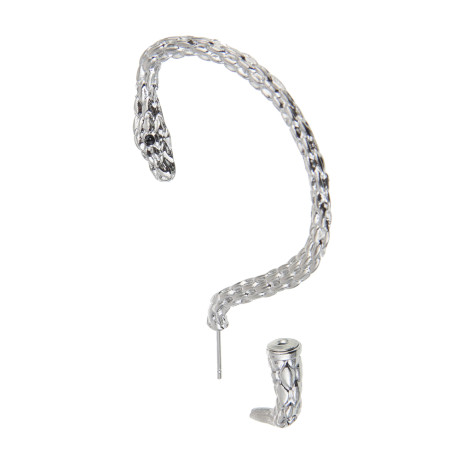 Серьга левая, бижутерия, сплав, БЖ-21