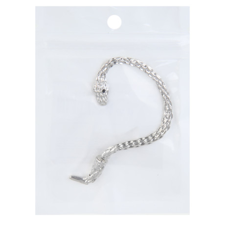 Серьга левая, бижутерия, сплав, БЖ-21