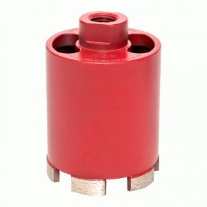 Коронка алмазная для дрелей с микроударом DCH-68MHS Micro Hit Laser M16 EKF Professional