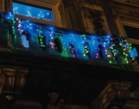 Гирлянда-бахрома ул. 480LED разноцв. 20x0.7м., пульт IP44,  ULD-B20007-480/DTA/RC MULTI